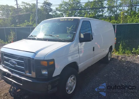 2008 Ford E-250 Commercial/Recreational z USA, uszkodzony, nr VIN 1FTNE24W38DA21866